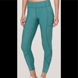 LULULEMON “Tight Stuff Tight” Legging Pant - Deep Cove color - size 6 - EUC
